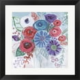 thumbnail image 1 of Floral Jewels II by Farida Zaman, Framed Wall Art, 19.5W x 19.5H, 1 of 1
