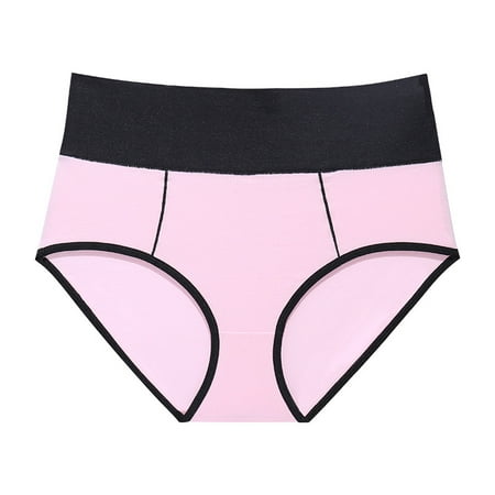 

(2pcs one main picture color one random) Underwear for Women Black Cotton Hipster Panties Sport Underwear 2- Pack