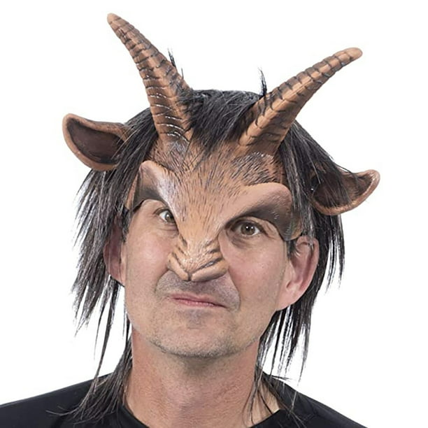 Máscara de cosplay para Halloween, terror, látex, accesorios para cosplay