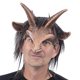 thumbnail image 1 of Máscara de cosplay para Halloween, terror, látex, accesorios para cosplay, 1 of 1