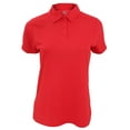 thumbnail image 2 of Fruit Of The Loom Womens Moisture Wicking Lady-Fit Performance Polo Shirt, 2 of 5