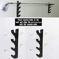 thumbnail image 4 of Golf Clubs Organizers Golf Club Display Shelf Golf Clubs Stand Wall Mount Rack Storage Holder Golf Putter Stand, Golf Club Display Cases Bracket - Holds up to 4 Golf Clubs - No Golf Clubs, 4 of 5