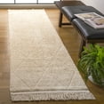 thumbnail image 2 of SAFAVIEH Easy Care Travis Diamond Runner Rug, Ivory, 2'3" x 8', 2 of 10