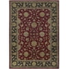 Surya Crowne Area Rug CRN-6013 Burgundy Vines Leaves 8' x 11' Rectangle