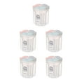 thumbnail image 1 of relayinert Plastic Divided Box Organizer Clear BPA Container Plastic Case Free Storage 1500ml 5Set, 1 of 6