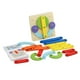 thumbnail image 1 of Número de letra de madera Construcción de la forma del rompecabezas Sorteo preescolar Learning Toy para niños Favores de fiesta para niños, 1 of 9