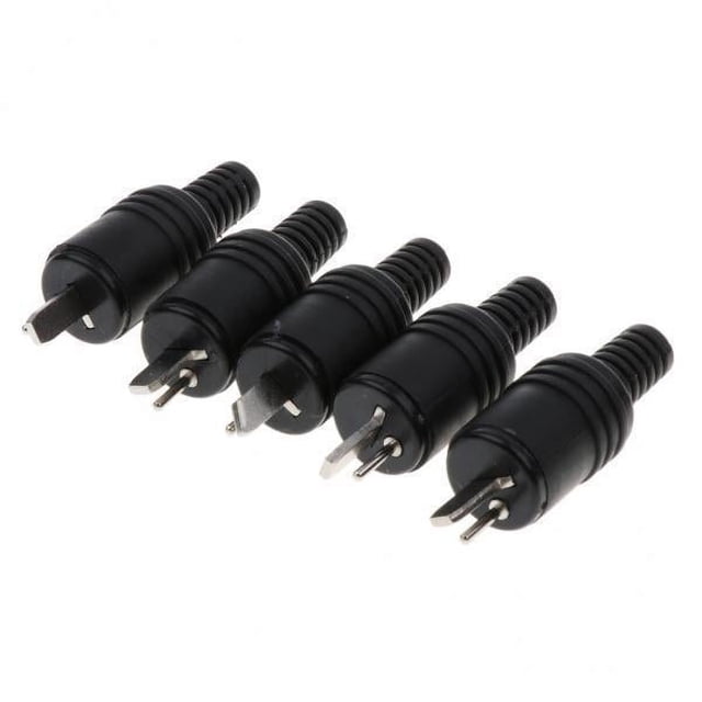 5x Enchufes de Repuesto para Enchufes Eléctricos - Enchufes para Cables de Repuesto 5 piezas