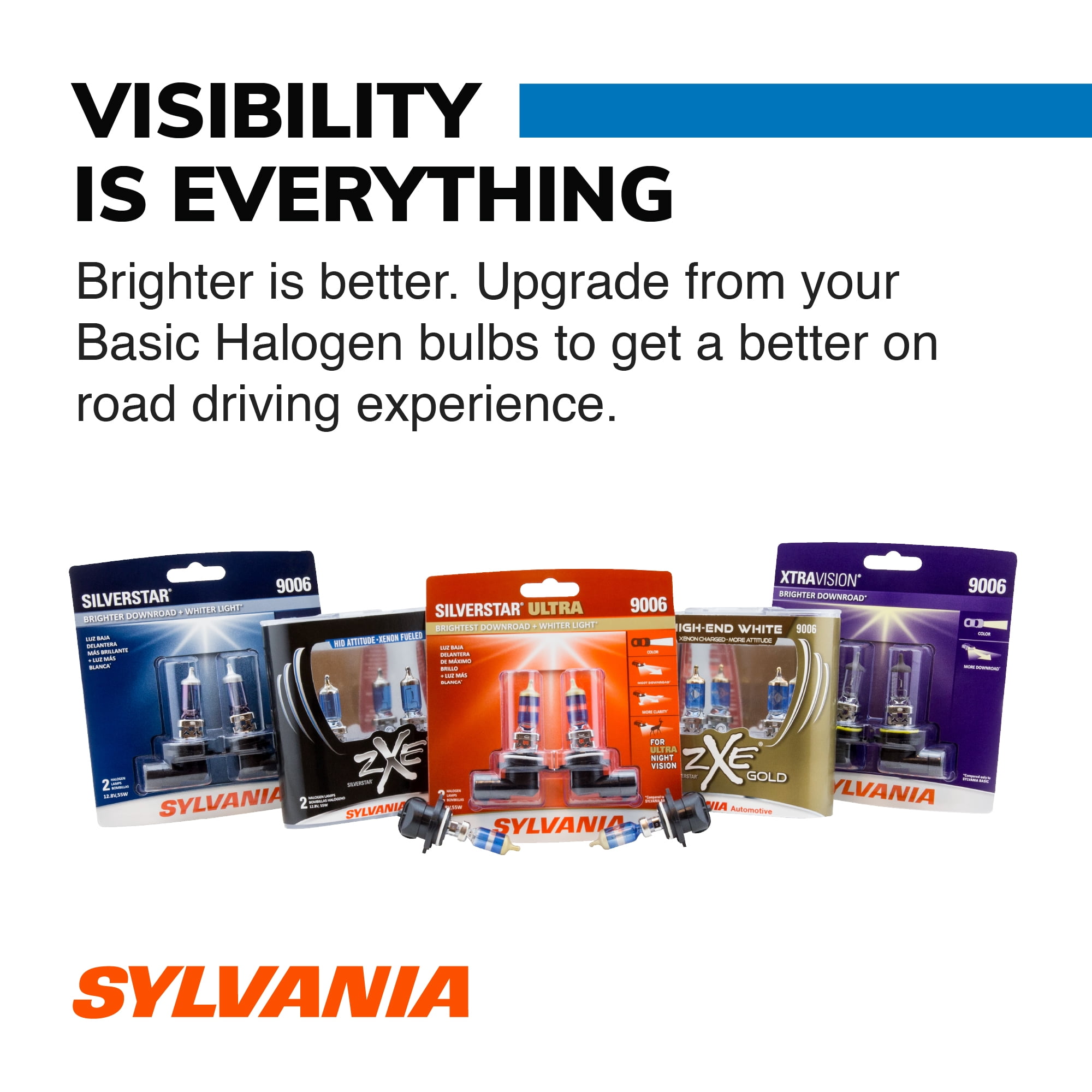 Sylvania 5202 SilverStar zXe High Performance Halogen Fog