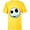Yellow, variant on Disney Nightmare Before Christmas Jack Skellington - Short Sleeve T-Shirt for Kids -Customized-Red