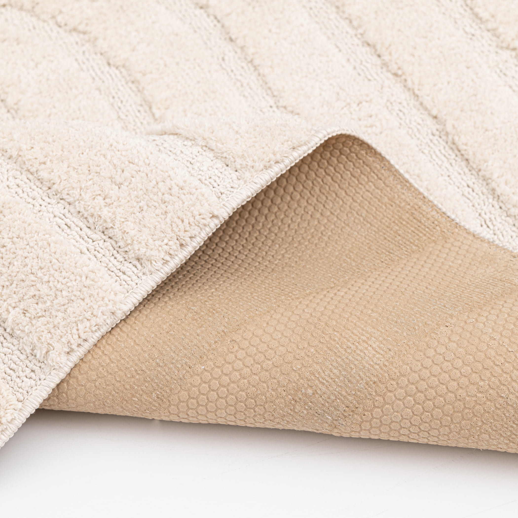 Better Homes & Gardens Arches Hi Low Indoor Area Rug, Ivory, 6'7"x9'