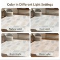 thumbnail image 5 of ODIKA 2'x3' Beige Gray Soft Abstract Pattern Washable Accent Rug Modern Geometric Mid-Century Style Design Pet Friendly, Bedside Mat for Bedroom, Nursery, RV, 5 of 5