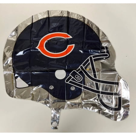 26" CHICAGO BEARS Helmet Balloon Party Supplies Decorations Foil Mylar Balloon
