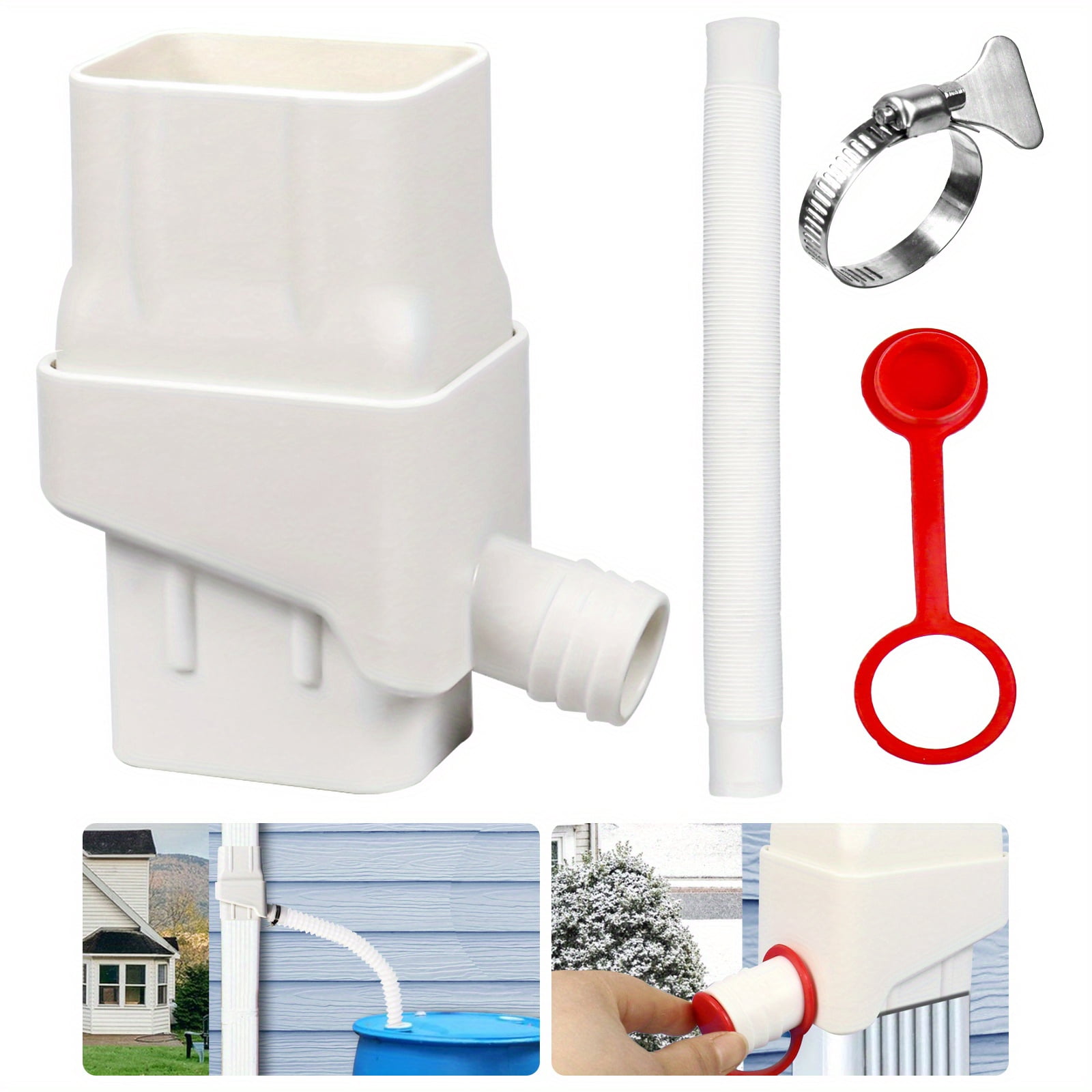 Gouttière En PVC Forme J Pour Camping-car - Déviation Pluie Flexible, 1000x2,3x1,4 Cm, Installation Facile
