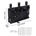 thumbnail image 5 of Organizador de almacenamiento para cabecera de cama, soporte organizador para bolsa de almacenamiento colgante con 8 bolsillos, mesita de noche para dormitorios y rieles para camas de hospit, 5 of 5