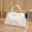 White, variant on Mini Crossbody Bag 9x6x4 Inch Women'S Crossbody Bag Dual-Layer Shoulder Bag, Lightweight Nylon Mini Purse for Daily Essentials & Phone Women Shoulder Purse
