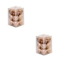 thumbnail image 3 of Wweixi 12pcs Glitter Baubles For Home Decor Wide Application And Easy To Ornaments Champagne 2Set, 3 of 6