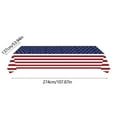 thumbnail image 3 of yulier 4th of July Tablecloth, Patriotic American Flag Plastic Tablecloth, Rectangle Table Cover for Independence Day Memorial Day Party Decorations, 54 x 108 Inch, 3 of 6