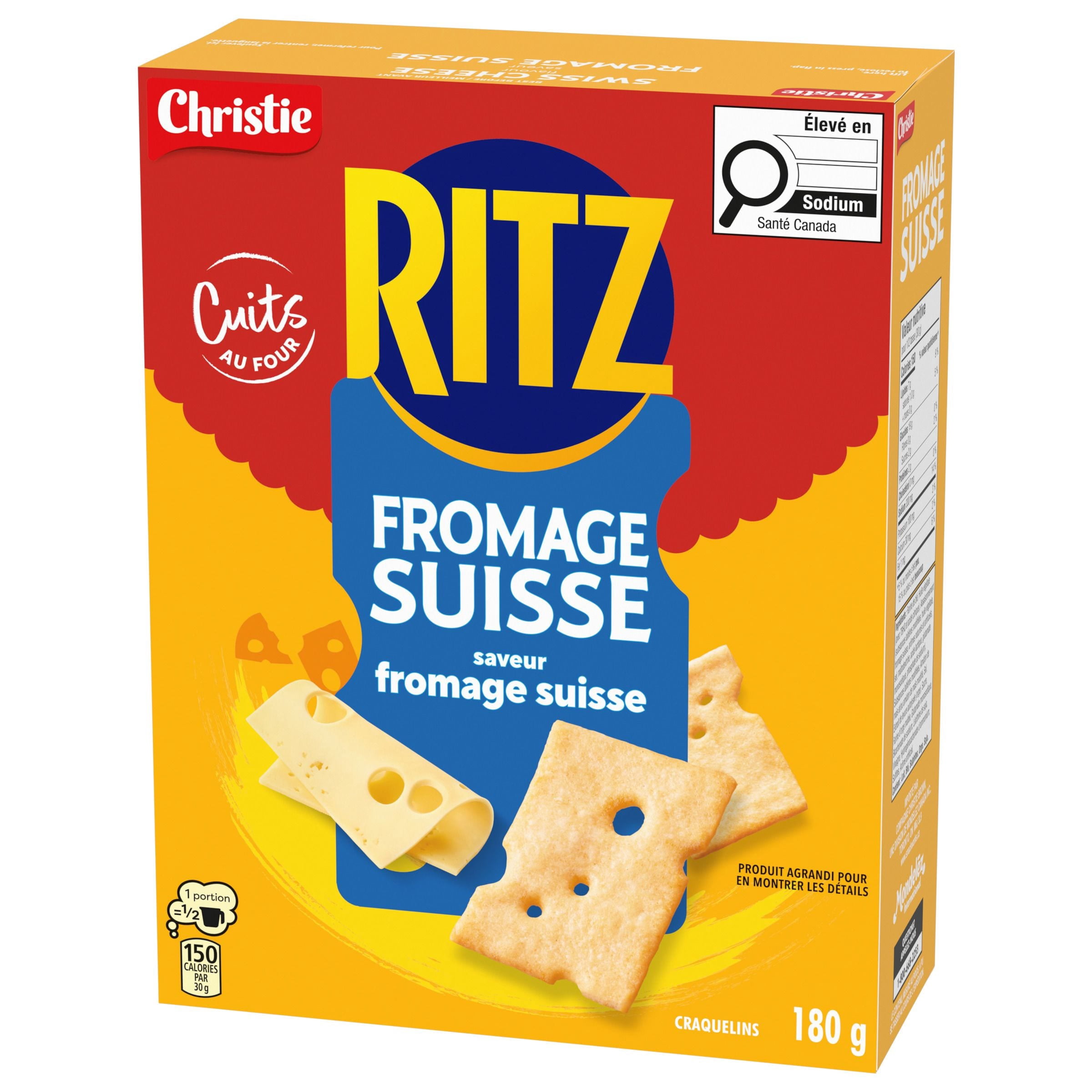RITZ Swiss Cheese Crackers