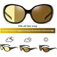 thumbnail image 4 of Gafas de visión nocturna polarizadas HD antifaros para conducción en coche, 4 of 5