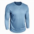 thumbnail image 2 of ZIXKCGDSE Shirts for Men Crew Neck Stretch Athletic T Shirts Lightweight Comfortable Gym Top Size S, 2 of 4