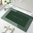 thumbnail image 2 of 1* Floor Mat Bath Mat Rubber Bath Mats Quick Drying Non Slip Bathroom Mat Super Absorbent Bath Mat Instant Dry Bathroom Rug in Front of the Kitchen Sink Shower Room Bathtub Square Carpet, 2 of 7
