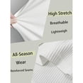 thumbnail image 5 of Ambiloof Men's Short Sleeve T-Shirt Slim Fit V Neck Shirts Stretch Tee Casual Underwear Athletic Soft Top, 5 of 5
