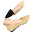 thumbnail image 3 of Xiaoxatg Women's Casual Shoes - Fashionable Solid Color Suede Stirrup Shoes for All-Day Comfort 9 Yellow, 3 of 9
