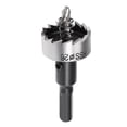 thumbnail image 1 of Uxcell Sierra de corona HSS de 26mm para taladro abridor para acero inoxidable y metal, 1 of 5