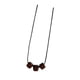 thumbnail image 4 of Collar gargantilla de cuentas, joyería, collar de cuentas, regalo bohemio para el día de la madre, colgante de cuentas ajustable para fiesta de, 4 of 9