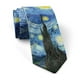 thumbnail image 3 of Corbata de hombre, corbata formal de negocios, corbata de poliéster, corbata con estampado de pintura al óleo vintage, 3 of 6