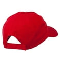 thumbnail image 4 of Diamond Jewelry Logo Embroidered Low Profile Washed Cap - Red OSFM, 4 of 5