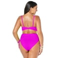 thumbnail image 2 of Swimsuits for All Mentor Tie Front High Waist Side Tie Bikini Set, 2 of 5