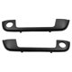 thumbnail image 4 of 2 piezas de cubierta de manija de puerta 51218122442 Accesorio de moldura de manija de puerta negra para BMW High con agujero, 4 of 8