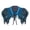 Sky Blue, variant on Cosplay Feather Shrug Shawl Great for Stage Performances and Fashion Shows