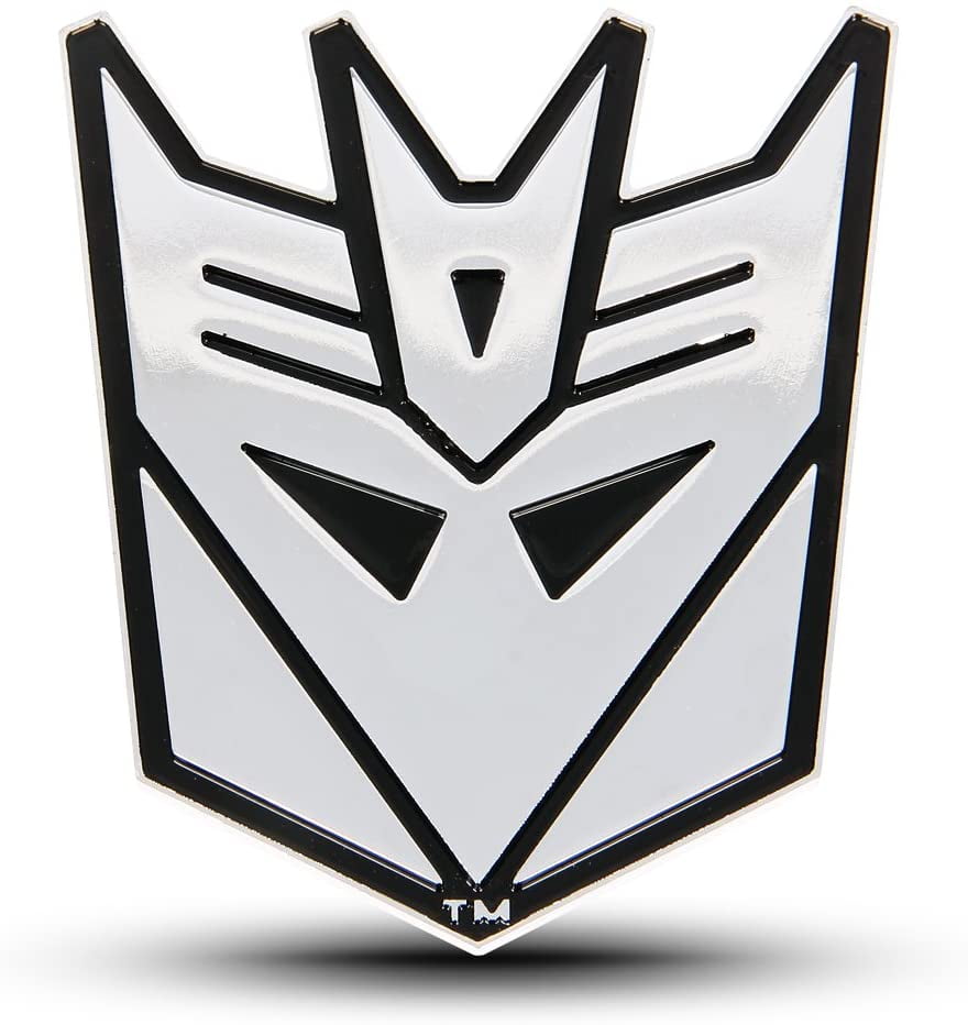 Universal Stainless Steel Grille Badge Emblem for Truck Vehicle DECEPTICON Universal Stainless Steel Grille Badge Emblem for Truck Vehicle DECEPTICON