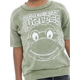 thumbnail image 3 of Teenage Mutant Ninja Turtles Toddler Boy Embroidered Graphic Crewneck Sweatshirt, Sizes 12M-5T, 3 of 8