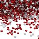 thumbnail image 1 of Uxcell Piedras de Rhinestone Redondas de Fondo Plano, Gemas de Cristal de Fondo Plano para Manualidades DIY, Ropa, Decoración de Arte de Uñas Rojo Brillante SS16, 1 of 7
