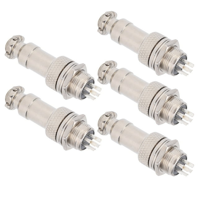 Conector de Enchufe de aviación BuyWeek 5 piezas Macho Hembra