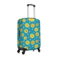 thumbnail image 3 of Daiia Bee Sunflower Luggage Cover, Thickened Washable Travel Luggage Covers, Elastic Unique Baggage Covers for 18-20 inch Luggage-X-Large, 3 of 9