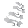 thumbnail image 1 of Adhesivo de pared Jadeshay espejo forma de gato decoración de pared, 1 of 12