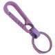 thumbnail image 5 of Llavero de aleación de titanio con cierre rápido y hebilla para colgar en mochila, color morado, 5 of 14