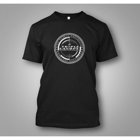 Triple Canopy a Constellis - custom t-shirt tee
