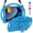 Blue2, variant on Kids iPad Case 10.2 Inch for iPad 9th/8th/7th Gen, Shockproof Silicone Cover with Built-in Screen Protector, Handle, Kickstand & Removable Strap (Rainbow)