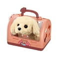 thumbnail image 2 of Casa de cachorro de juguete para niños, casa de mascotas, juguete de peluche, cómoda jaula para mascotas, juguetes eléctricos B, 2 of 9