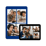 Customizable Photo Collage Magnet, 3x4