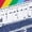 Atlantis Rainbow - HEATHER NAVY, variant on - Space Shuttle Logo - Toddler And Youth Girls Short Sleeve Graphic T-Shirt