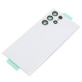 thumbnail image 4 of Cubierta de vidrio trasera Reemplazo de la puerta de la batería Panel trasero de la carcasa de la puerta para Samsung Galaxy S22 Ultra 5G S908U S908F Blanco, 4 of 10