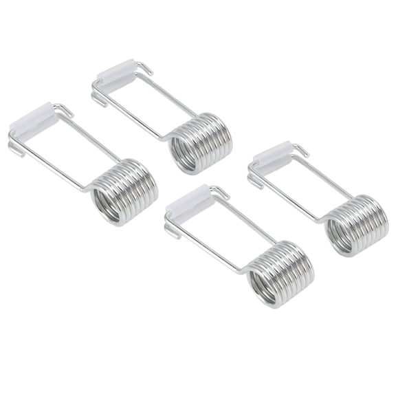 Cacagoo Spring Door Closer Spring Hinge Door Closer, Stainless Steel Self Closing Door Closer 4 PCS for Bedroom
