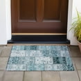 thumbnail image 6 of Addison Rugs Chantille Indoor/Outdoor Transitional Panel Teal Washable Rectangle Rug, 1'8" x 2'6", 6 of 6