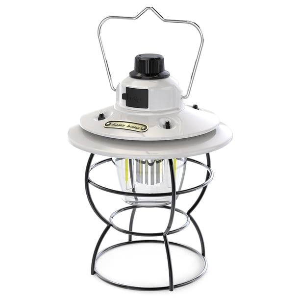 Lámpara de camping Luz de camping recargable USB con 3 modos de iluminación IPX6 Linterna impermeabl Meterk Lámpara de camping